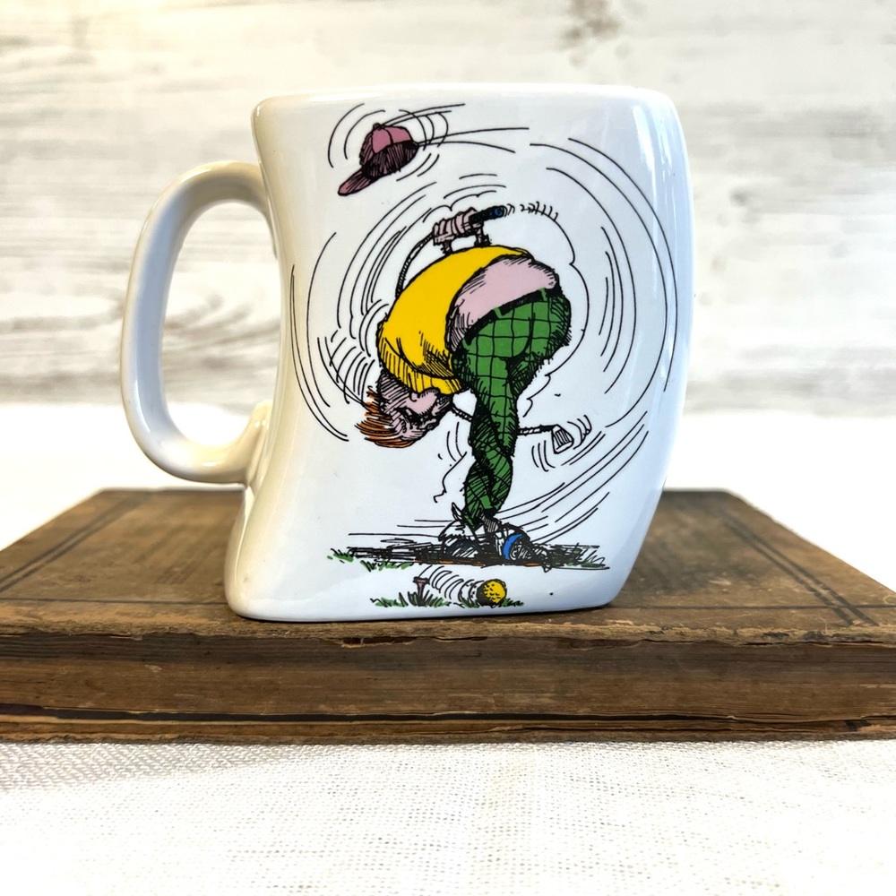 Gold mug gift cup